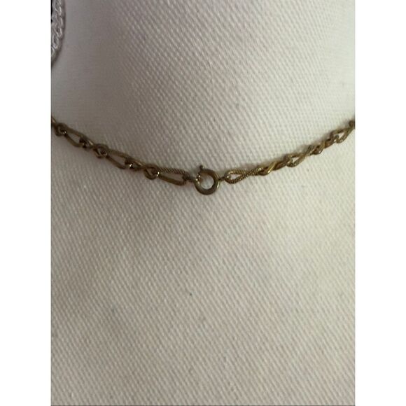 Vintage Geneva Rhinestone Ball Pendant Watch Necklace Gold Tone AB Crystal Dome - Picture 2 of 12